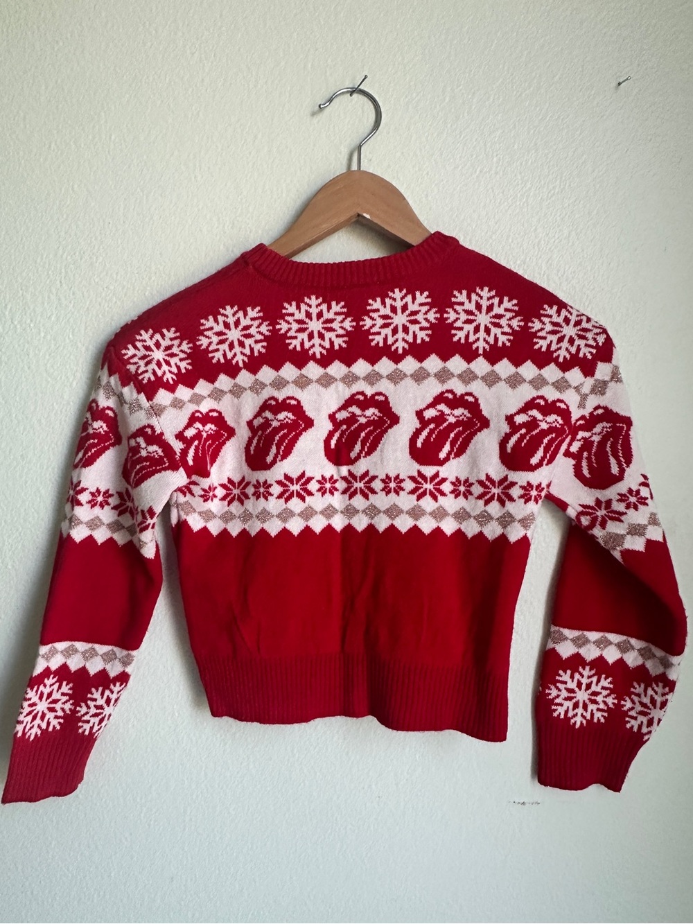 The Rolling Stones Christmas Sweater 🎸❄️